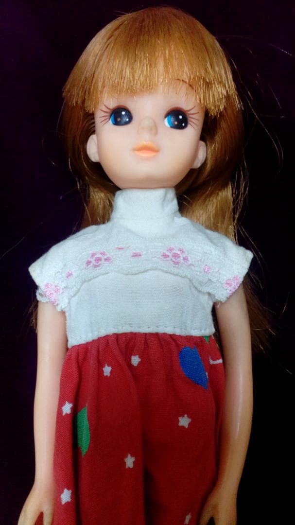 昭和レトロリカちゃん人形２代目３代目シリーズ当時物ウェディングドレスおまけ付き