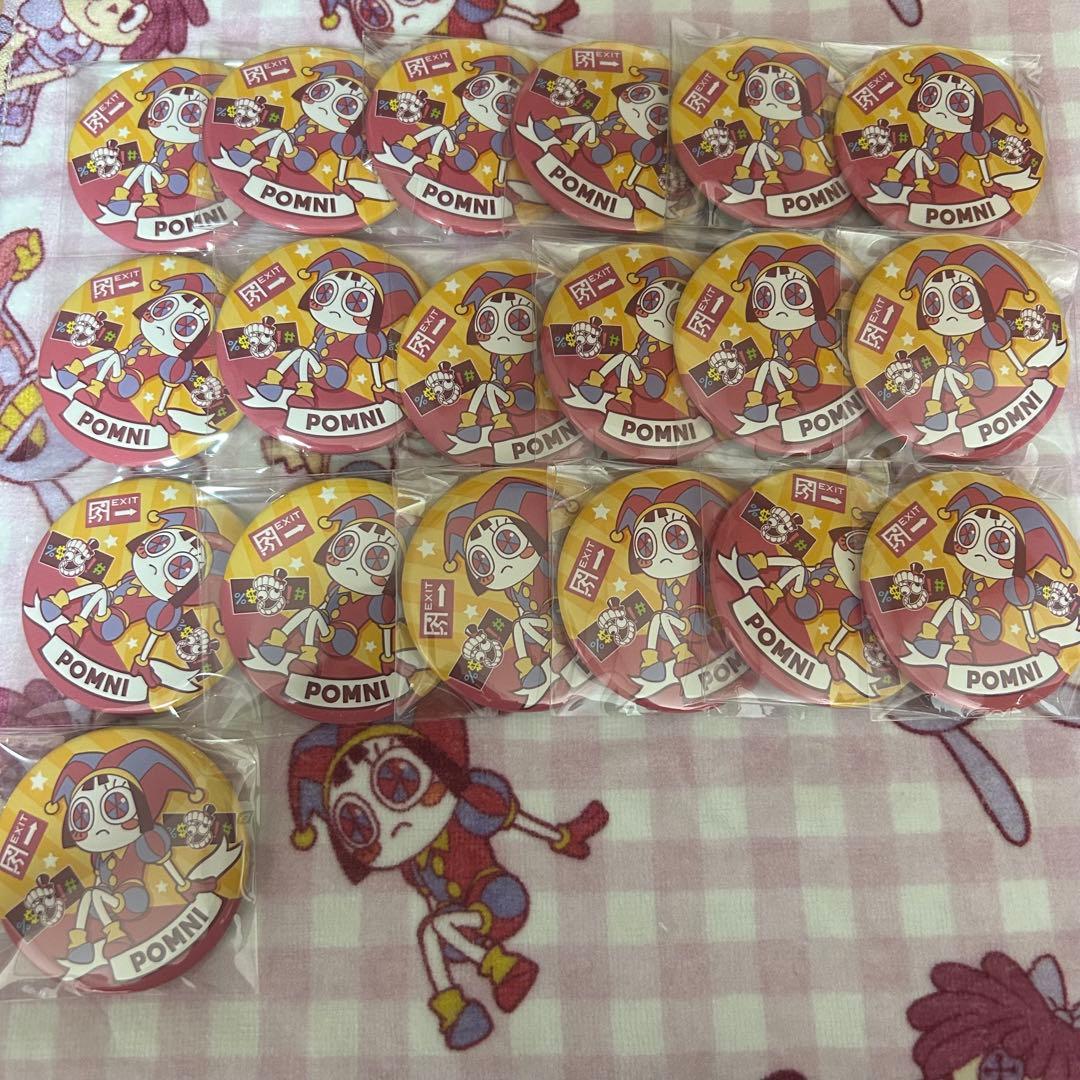 アメイジングデジタルサーカス ポムニ 缶バッジ