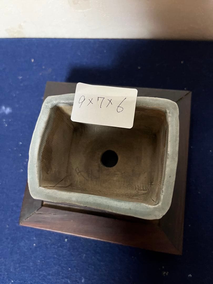 すぬ367 盆栽　盆栽鉢　植木鉢　和鉢　東福寺