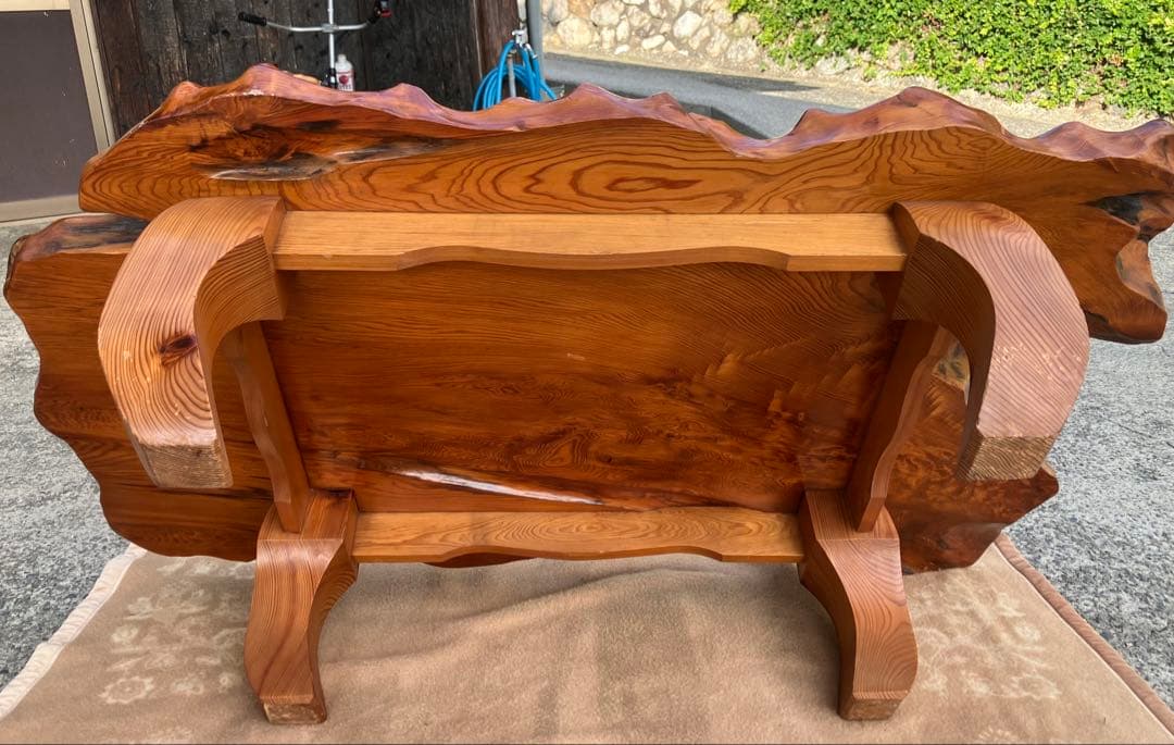 【カカオ様】一枚板 天然木 ローテーブル 130cm幅