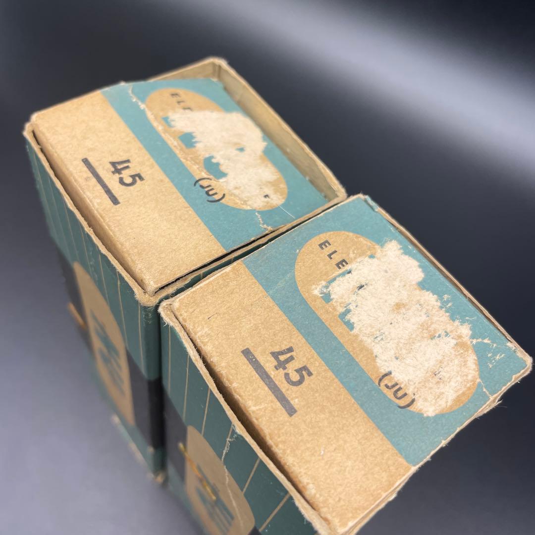 45 NU NATIONAL UNION ワンペアセット 真空管 （95）