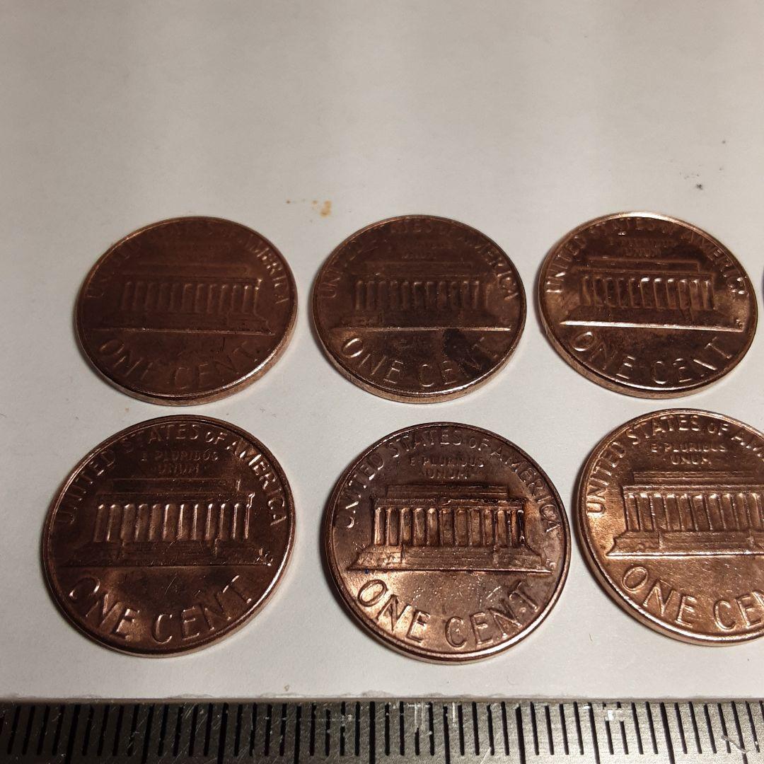 1982年刻印Ｄー1セント硬貨ー2362