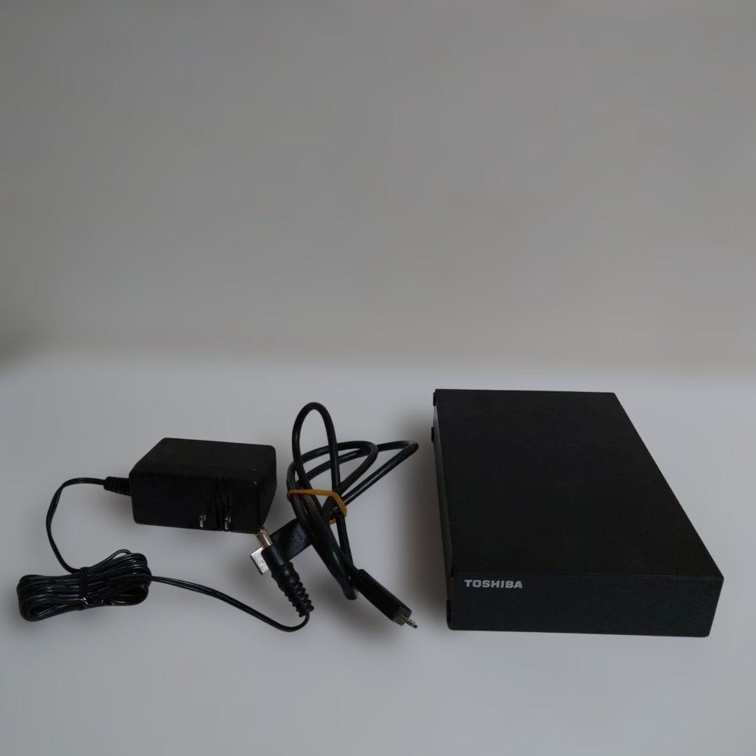 TOSHIBA 外付けハードディスク 4TB HD-TDA4U3-B/N