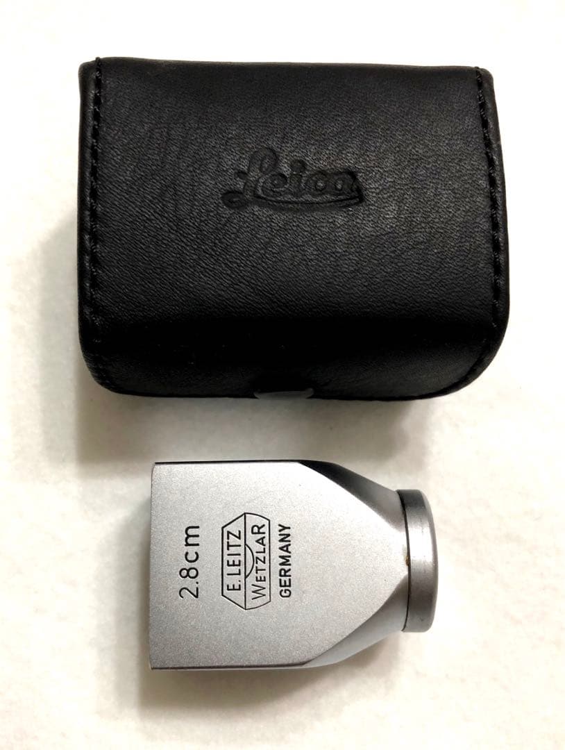 ライカM 28mm SLOOZ 12007メタルビューファインダー ケース付