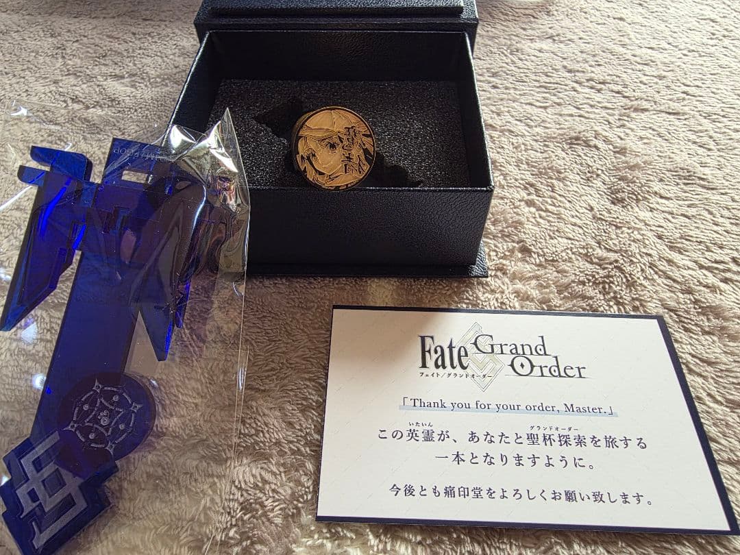 【受注品】アルトリア・キャスター(水着) FGO 印鑑 痛印堂 3点セット