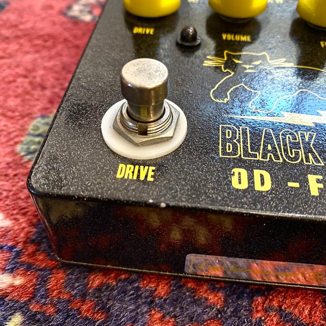 【希少】black cat od-fuzz エフェクター 初期デザイン