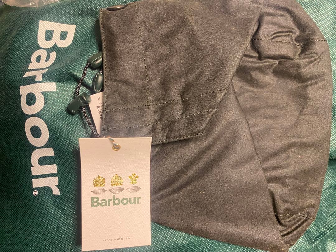 Barbour ビデイル　36 セージ　アウタージャケット