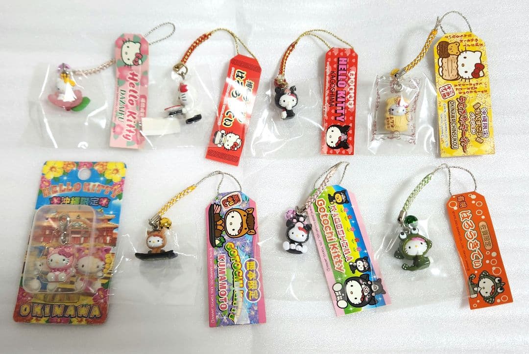 ご当地ハローキティ ストラップ ①