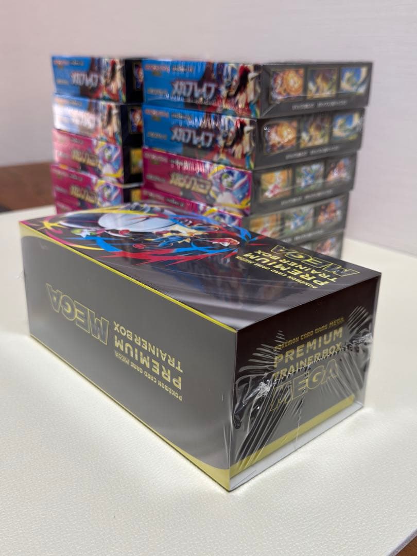 メガブレイブ メガシンフォニア 10Box シュリンク付•無　トレーナーボックス