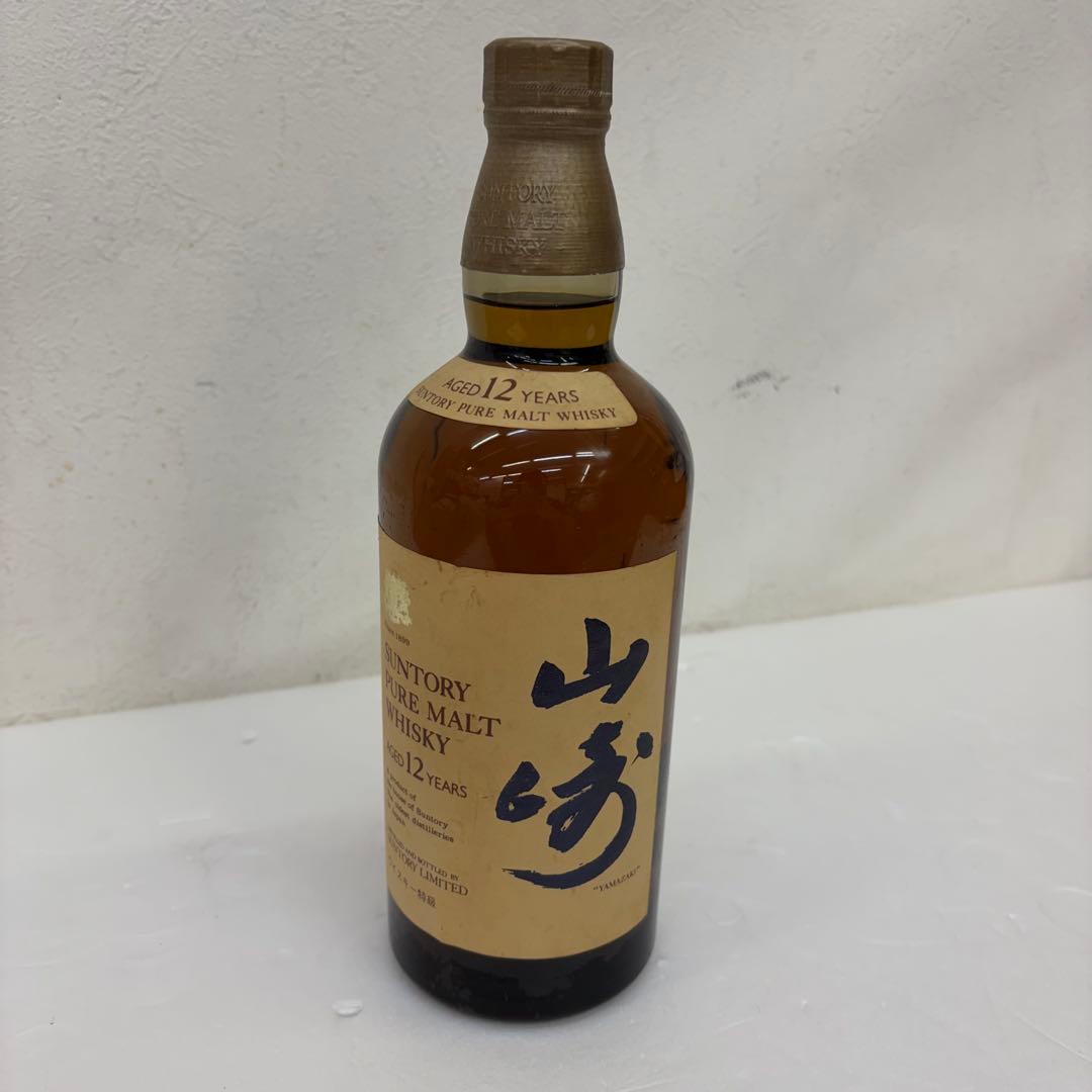 SUNTORY サントリー 山崎 12年 ウイスキー 760ml ピュアモルト