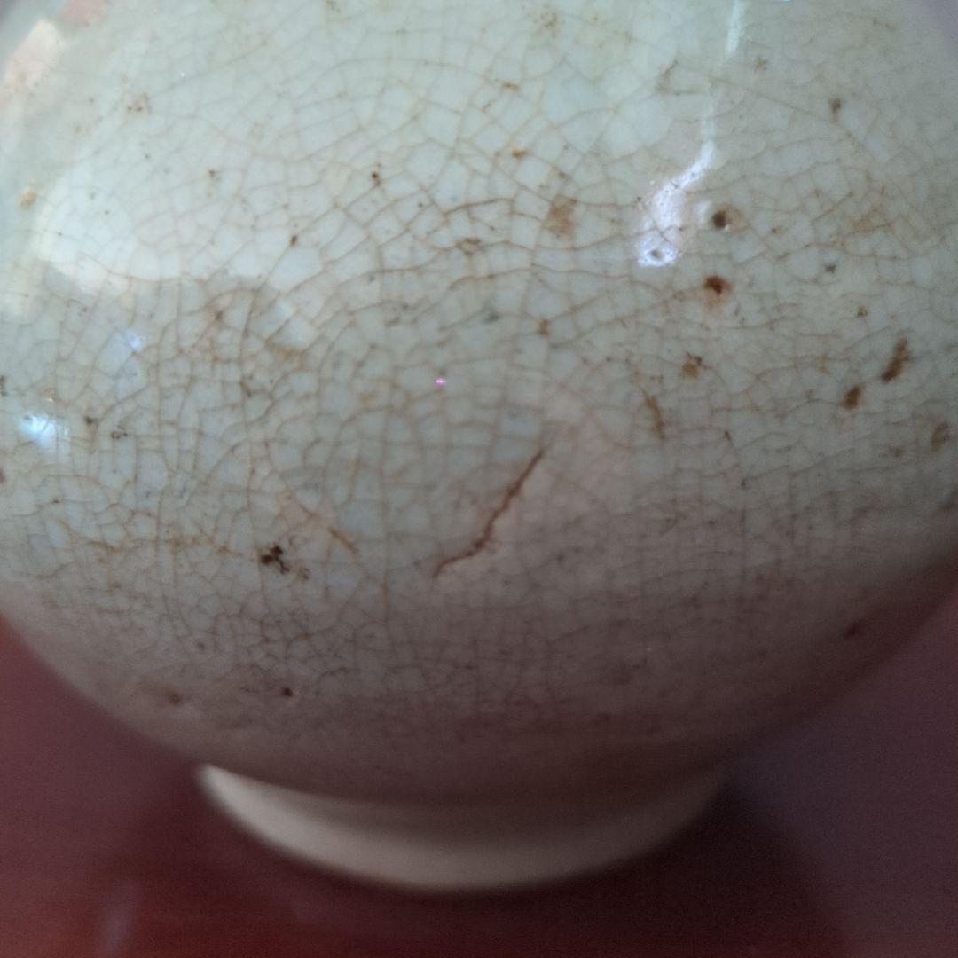 朝鮮古美術　骨董品　古道具　高麗李朝　染付　青磁貫入　大徳利　花瓶　飾り壺