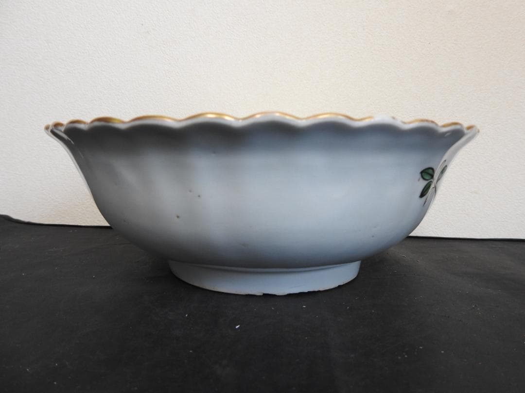 古伊万里　菊形平鉢　MA780