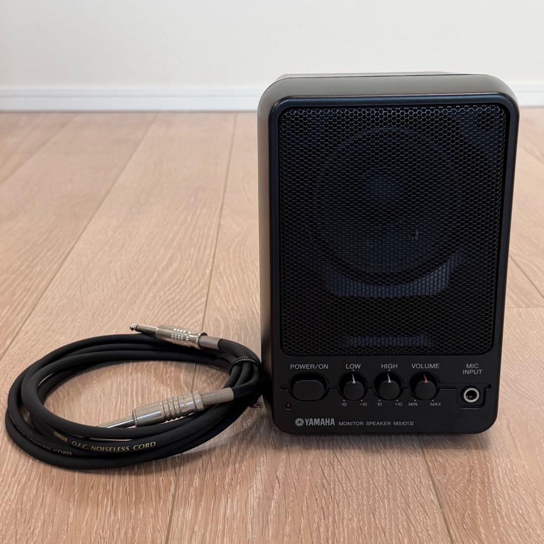 YAMAHA ヤマハ MS101Ⅲ モニタースピーカー / ケーブルセット
