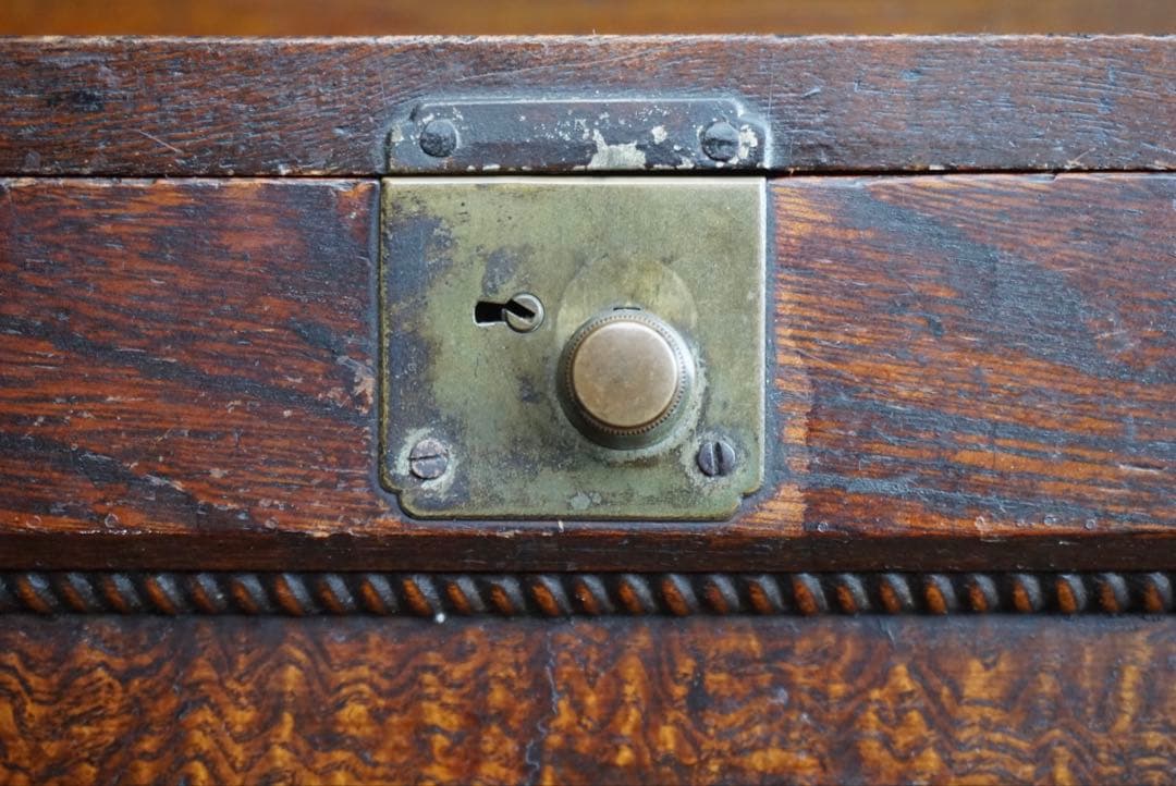 大正時代 ライティングビューロー 収納 デスク