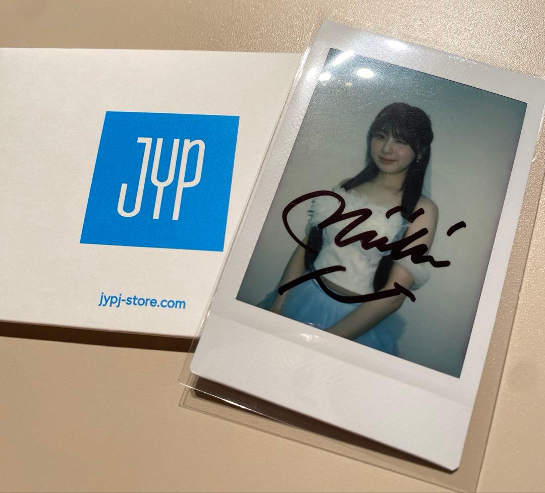 NiziU ミイヒ　サイン入りチェキ