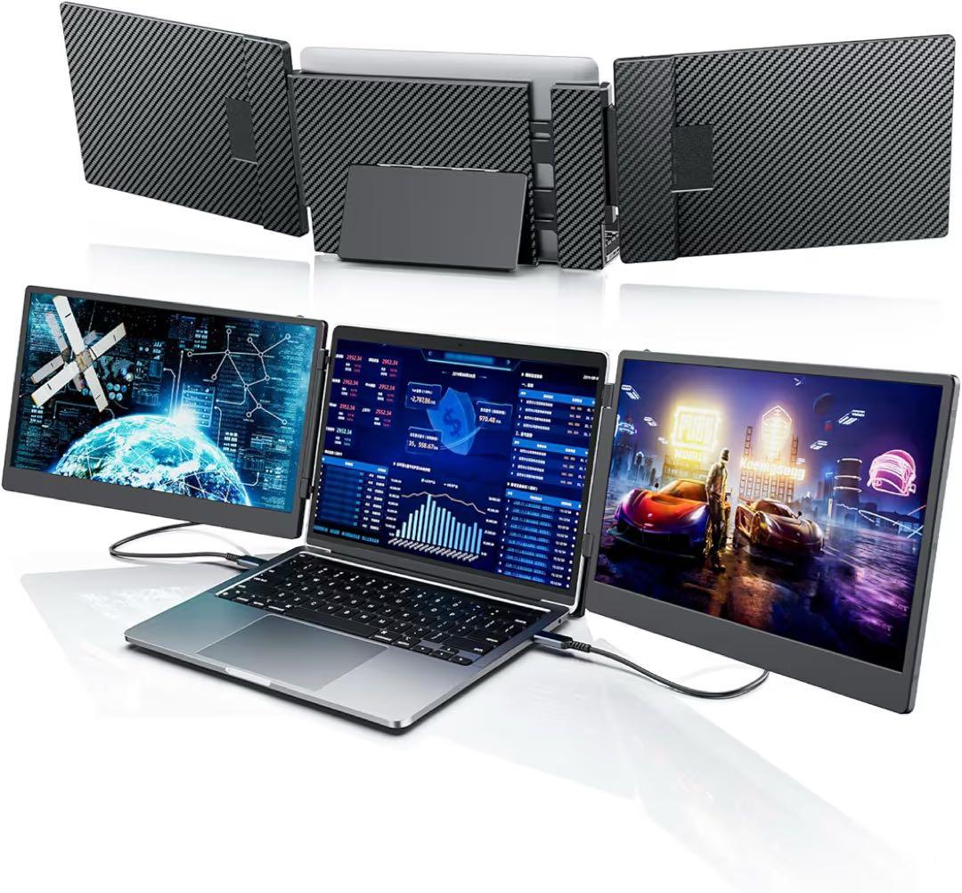 新品S3ノートパソコン デュアルモニター14インチ FHD 1080P IPS