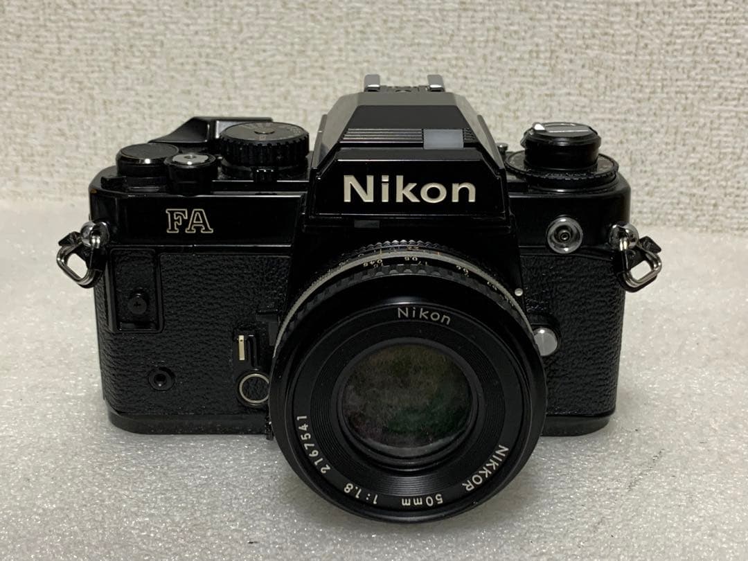フィルムカメラ NIKON FA nikkor 1:1.8 50mm