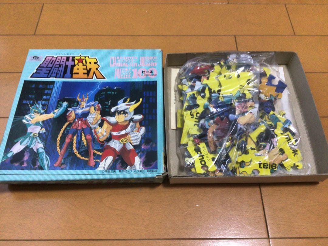 【レア】1980年代? 聖闘士星矢 ジグソーパズル