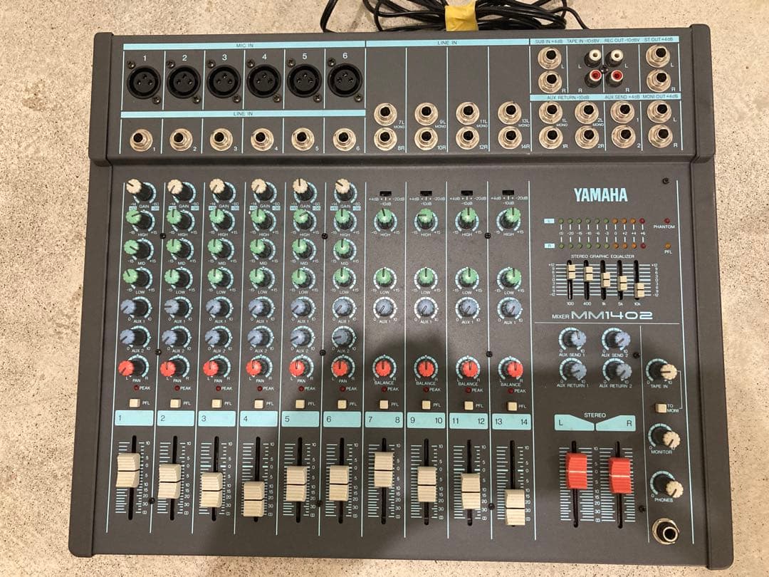 YAMAHA MM1402 アナログミキサー美品