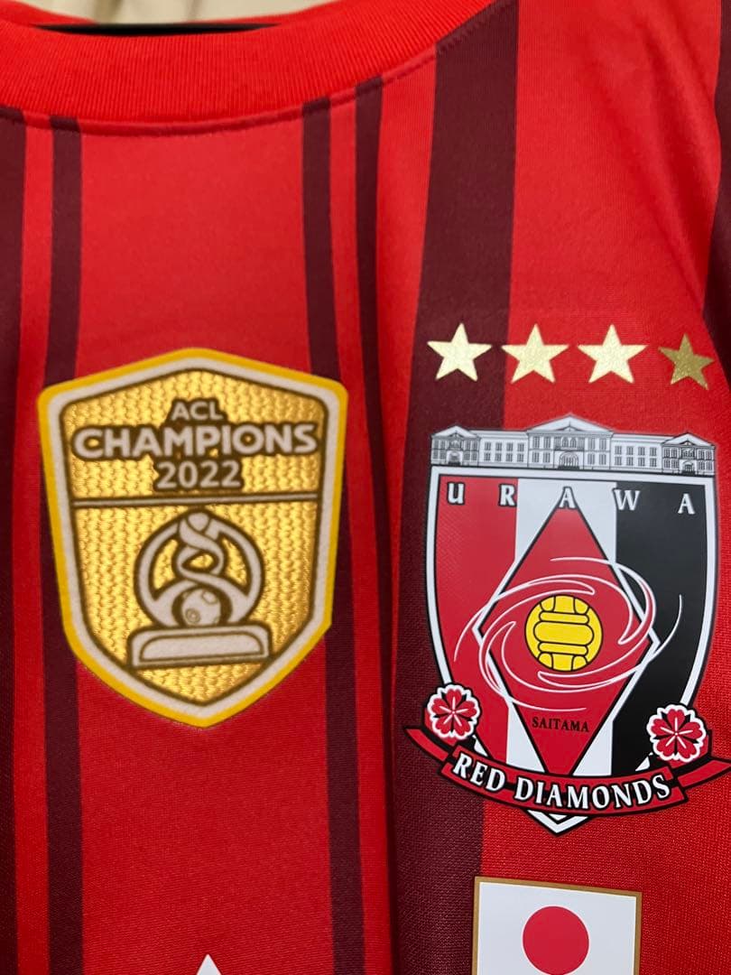 浦和レッズ ACL ユニフォーム　中島翔哉　新品未使用　Mサイズ