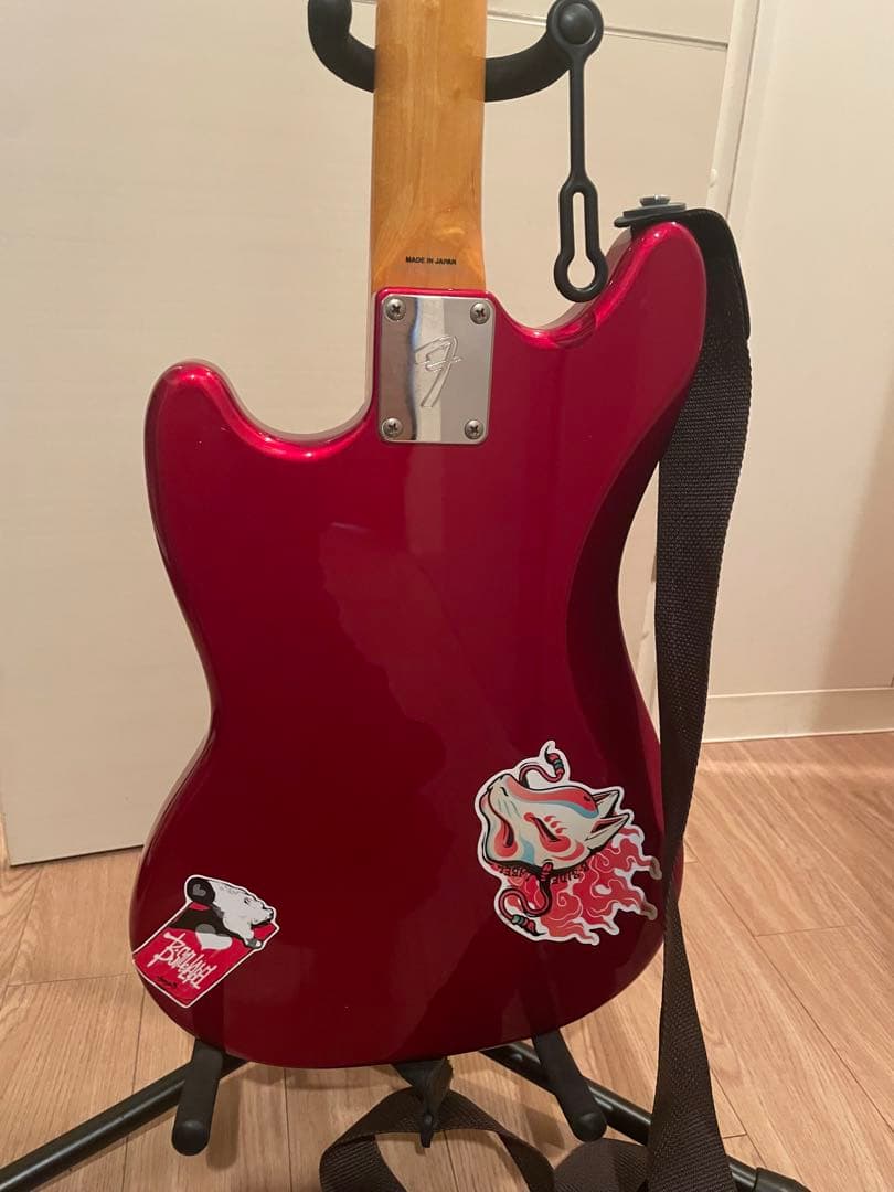 Fender Mustang 赤 セイモア・ダンカン シングルハム