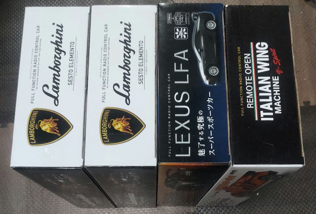 RX－7、LEXUS LFA、ITALIAN WING、ランポルギーニ、NSX等