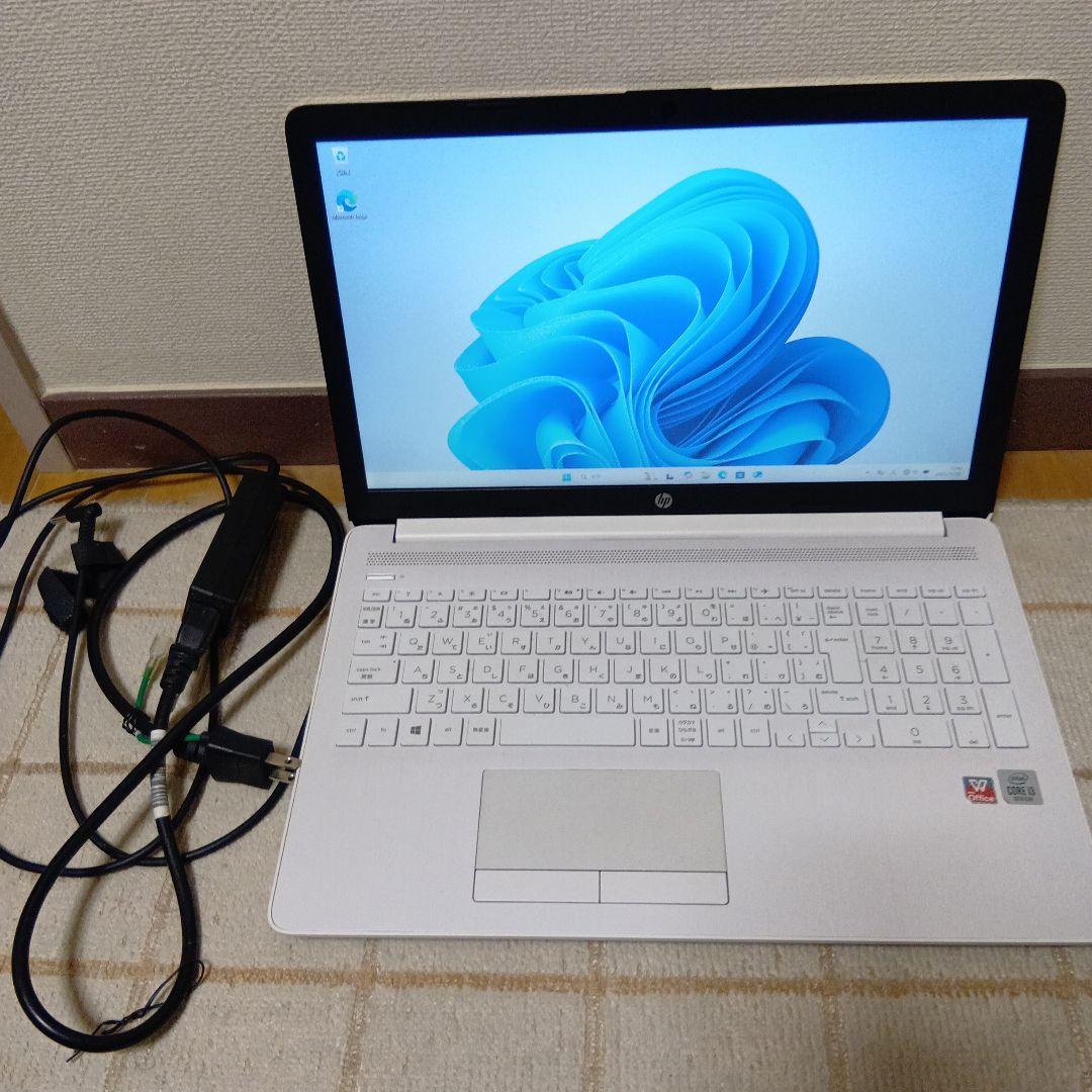 HP 第１０世代　ノートPC ホワイト　HDD1000G＋SSD128G