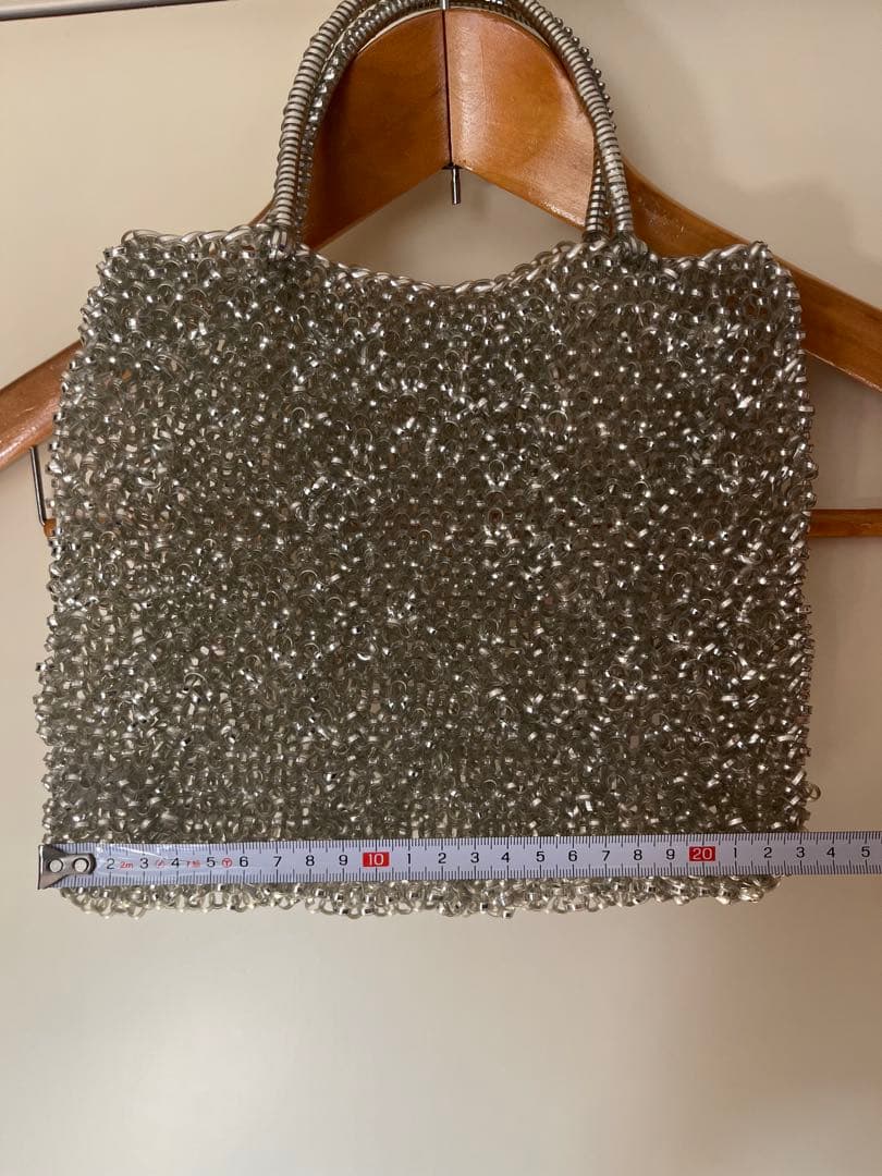 ANTEPRIMA/アンテプリマ ワイヤーバッグ シルバー ハンドバッグ