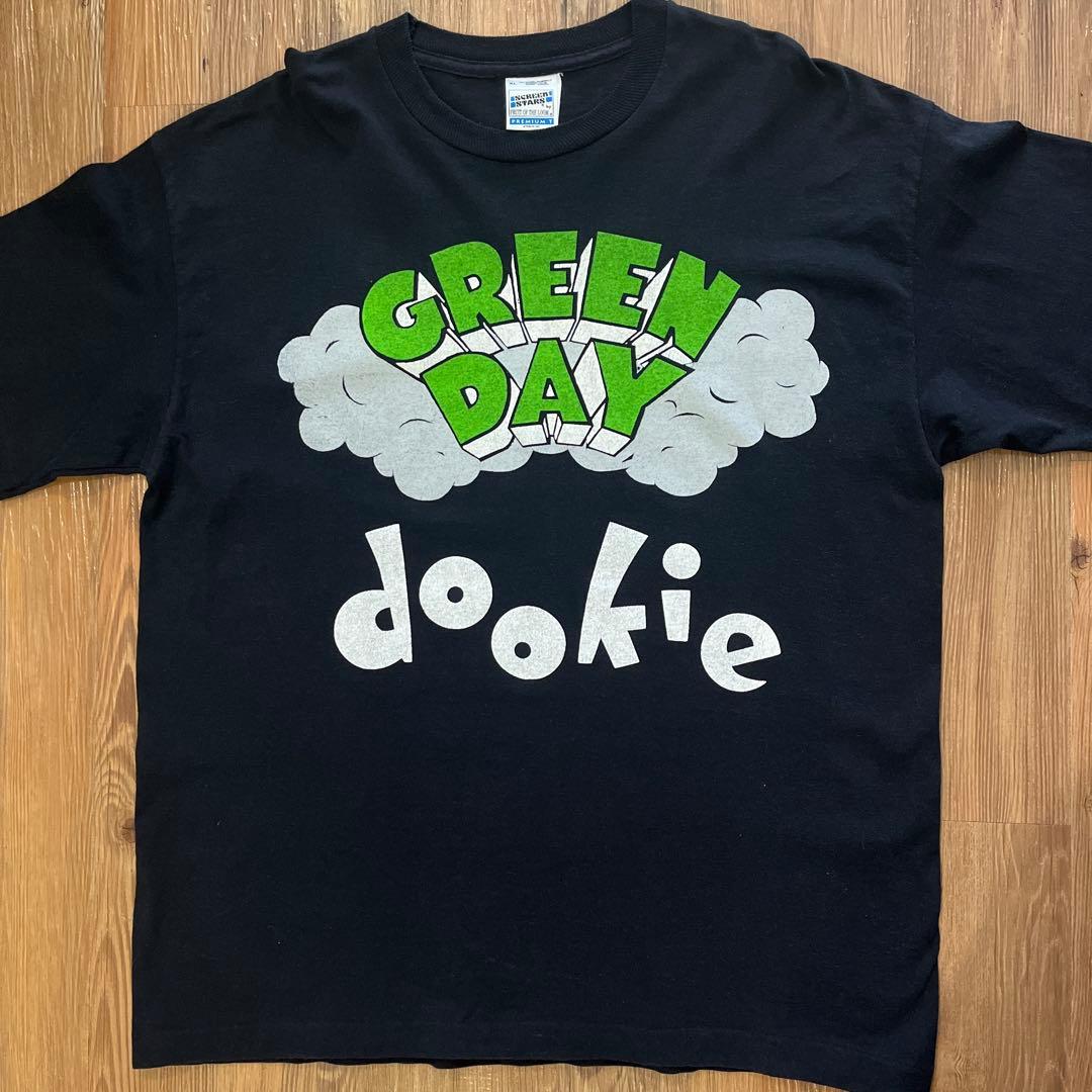 90s GREEN DAY グリーンデイ dookie 両面Tシャツ XL