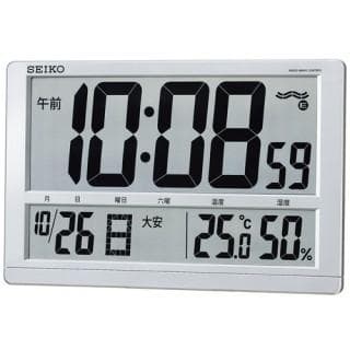 33) 訳あり品 セイコー電波置き掛時計