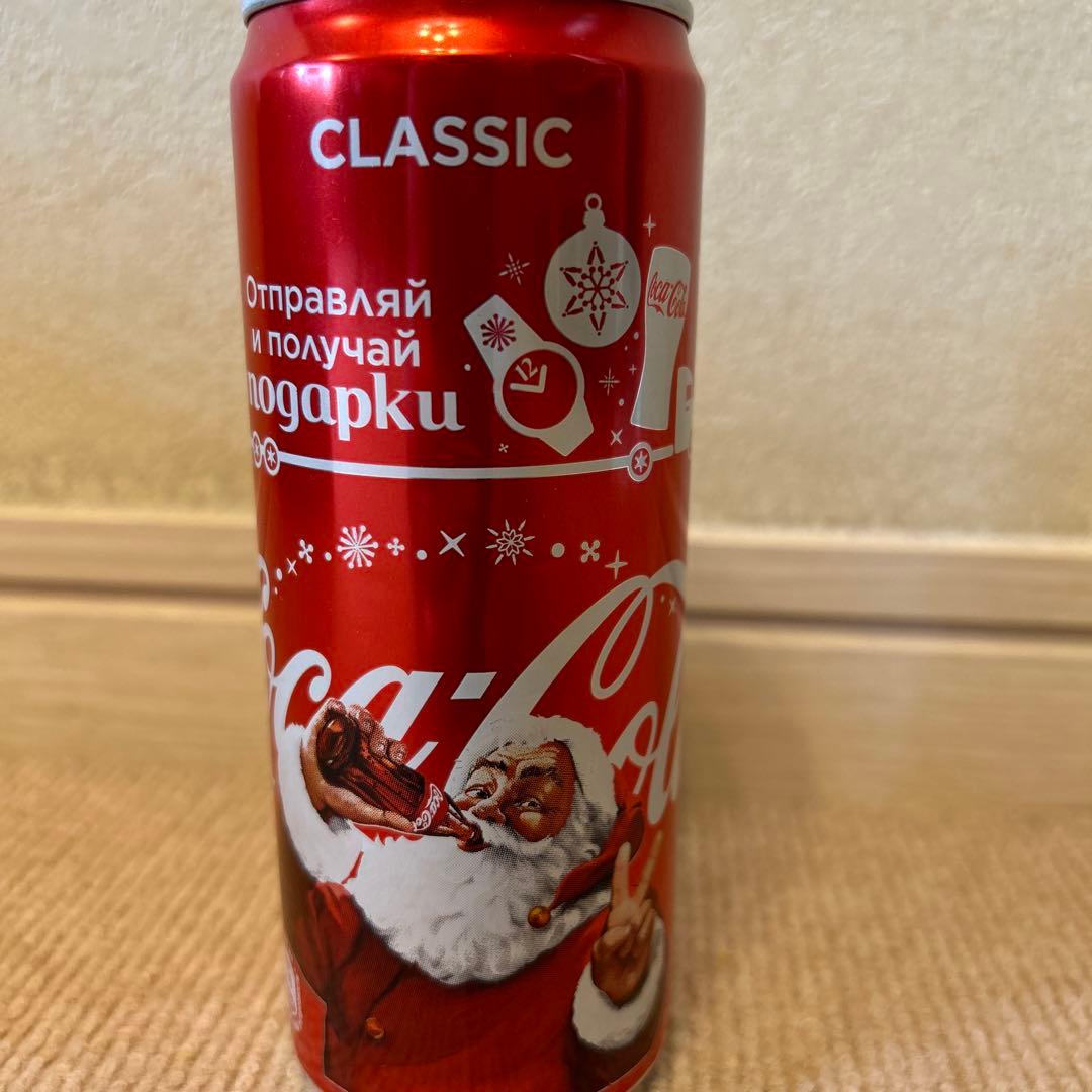 【コカコーラコレクターの方に❗️】未開封コカコーラ　ロシアのクリスマスバージョン