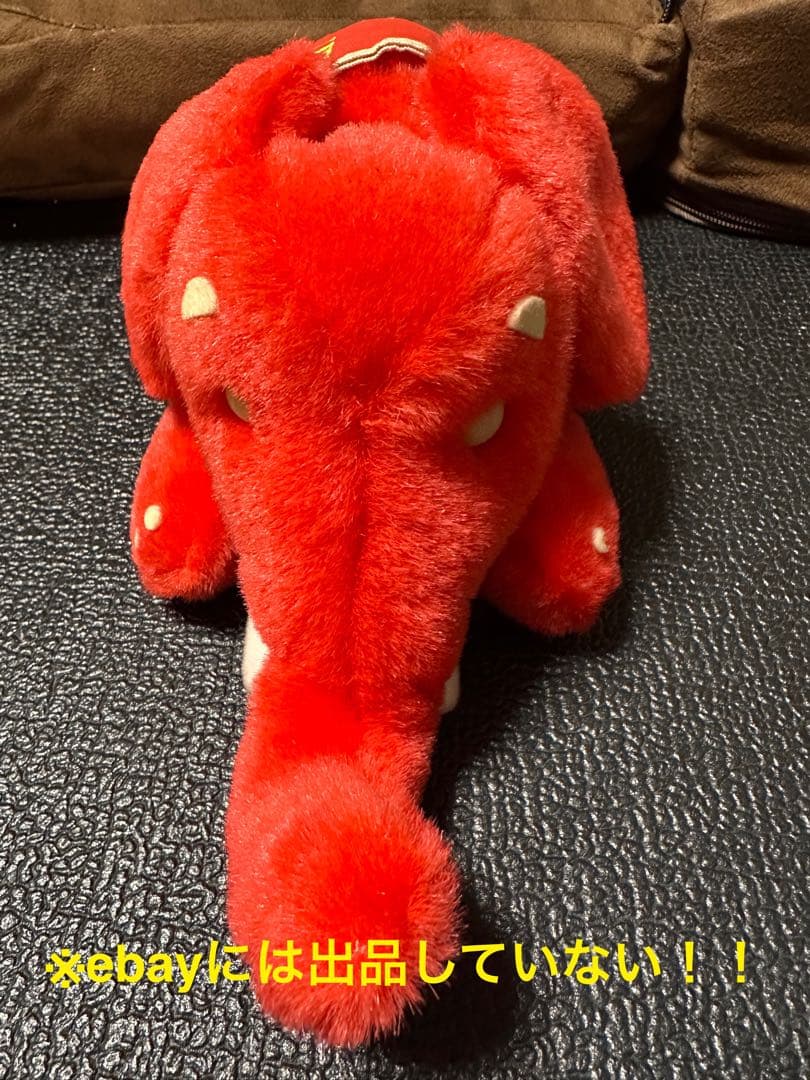 ランチアデルタ エレファント ぬいぐるみ エレファンティーノ ロッソ