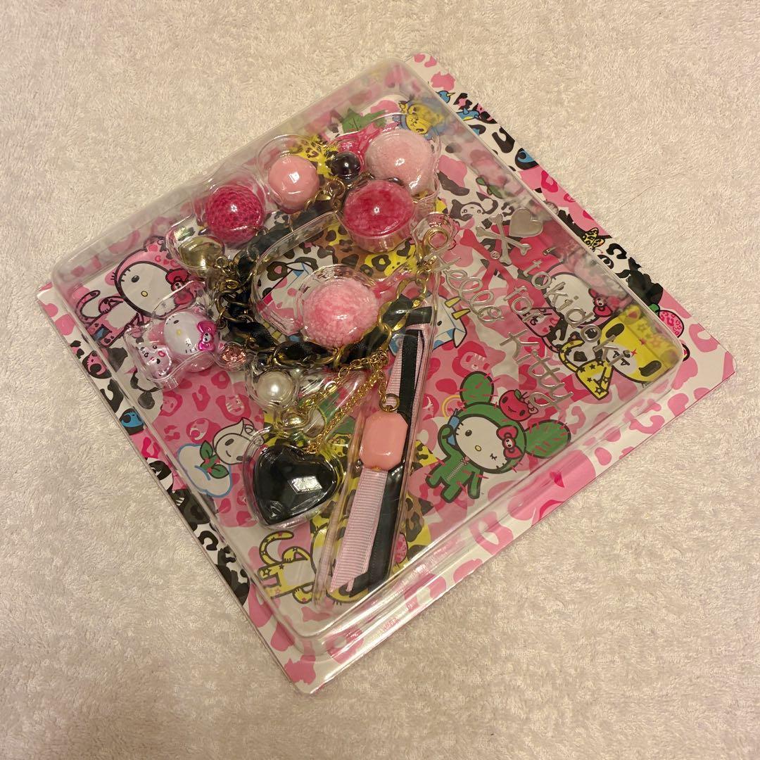 tokidoki トキドキ ハローキティ バッグチャーム ストラップ