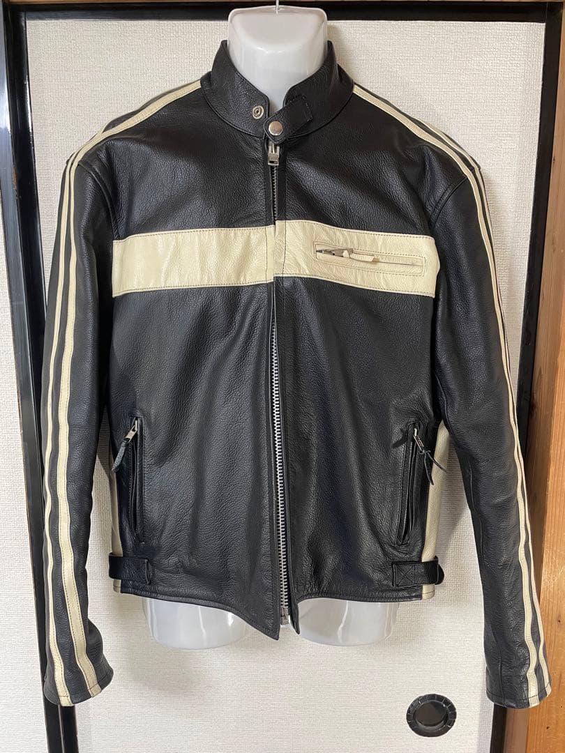 AWD　LEATHERS　ライダースジャケット　Lサイズ　AWL-001