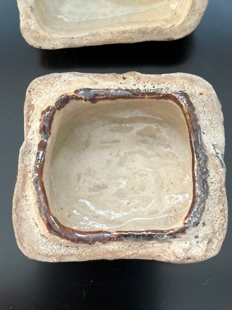 織部焼 香合 茶道具