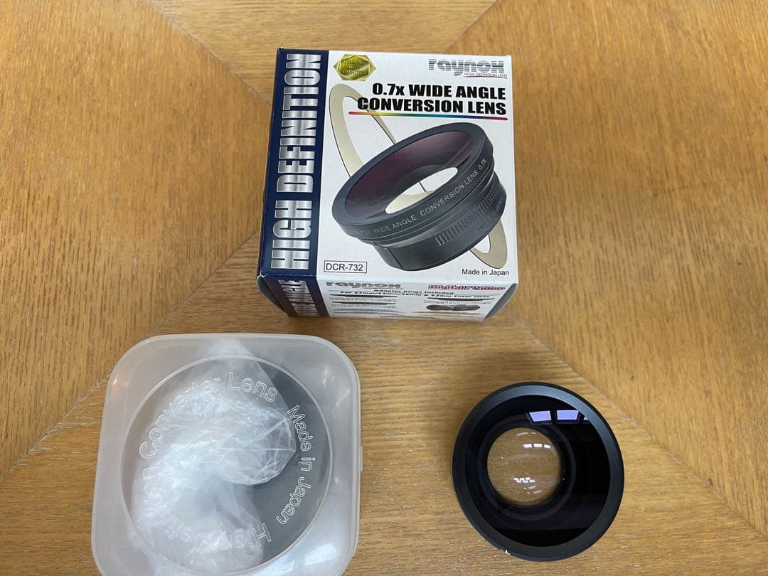 Canon iVIS HF M51 ビデオカメラ raynox 0.7倍レンズ