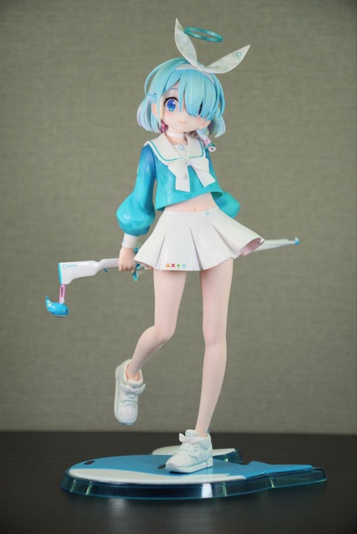 【中古】ブルーアーカイブ　アロナ　完成品1/7スケールフィギュア　あみあみ限定版