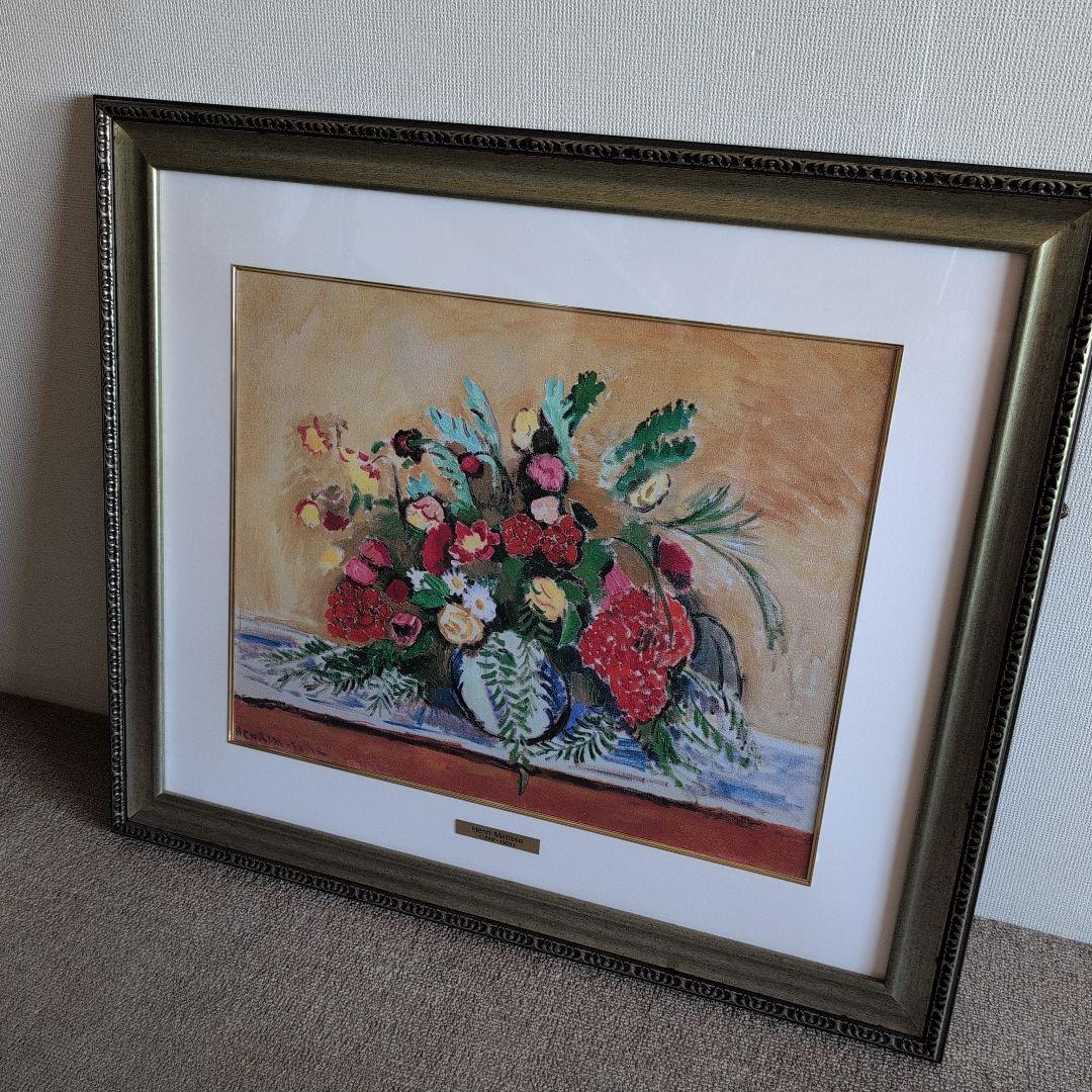 アンリ マティスの複製ファイングラフィー®『白い花瓶の花束』