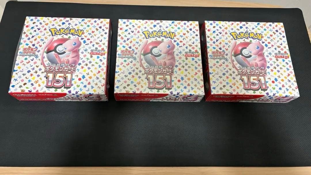 ポケモンカード151 3箱セット