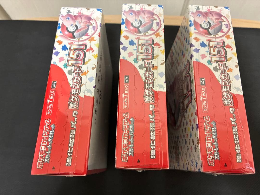 ポケモンカード151 3箱セット