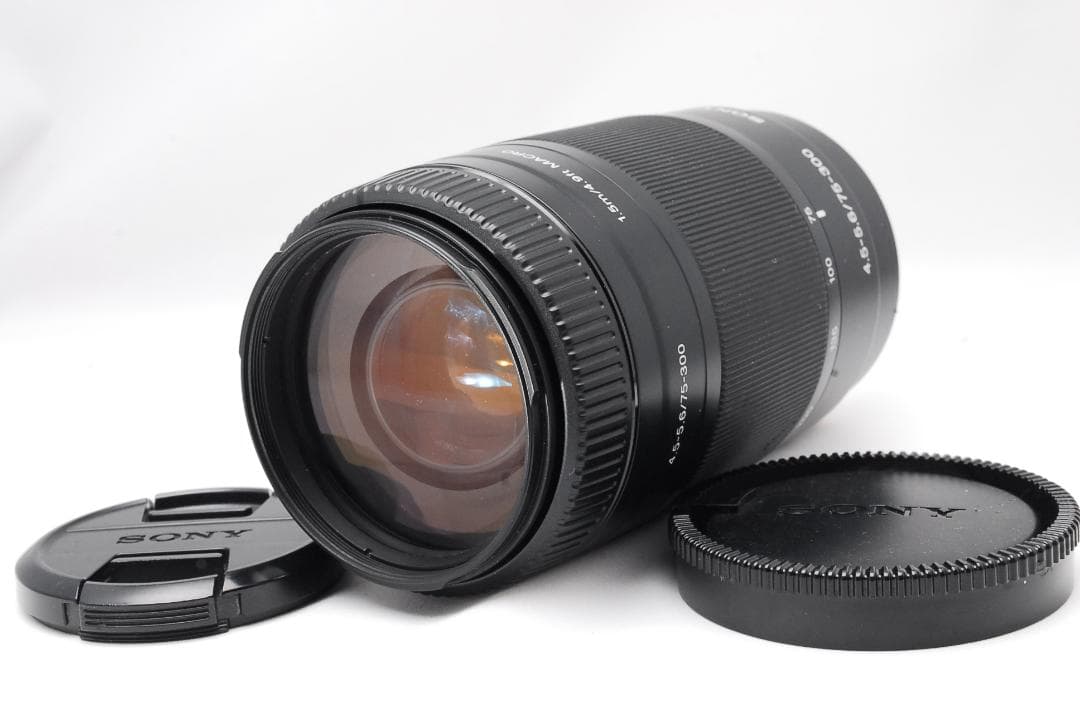 ✨️ SONY 75-300mm F4.5-5.6 ✨️初心者OK 超望遠レンズ