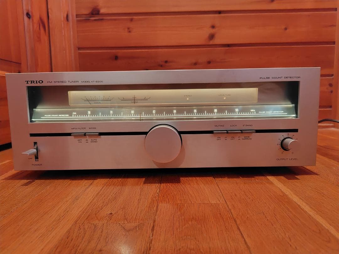 【15%OFF】TRIO FMステレオチューナー KT-8300