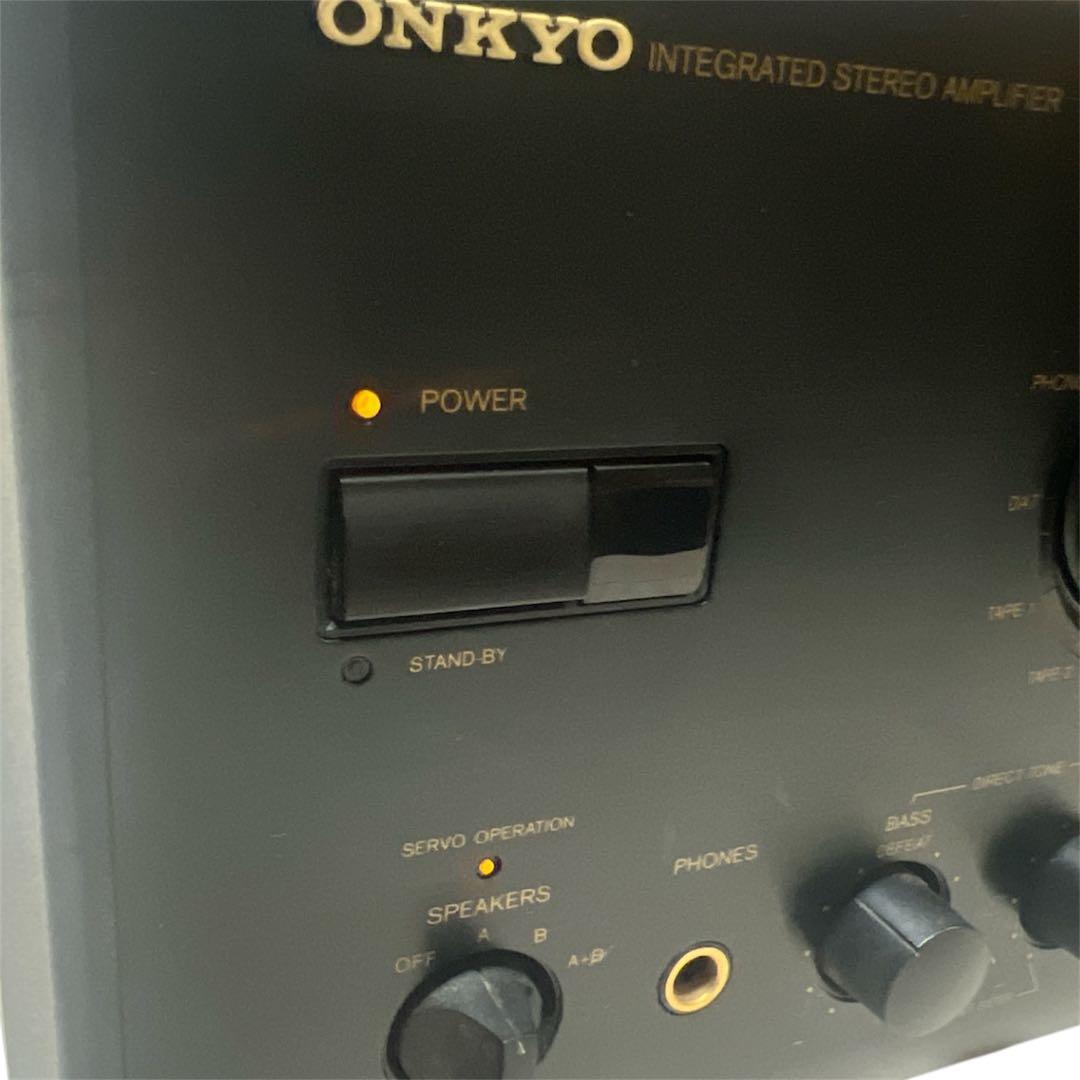 【美品】ONKYO プリメインアンプ ブラック A-917F オンキョウ
