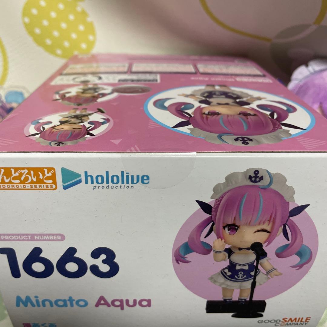 ホロライブ　湊あくあ ねんどろいど　アクスタ　ふわコロリン　セット