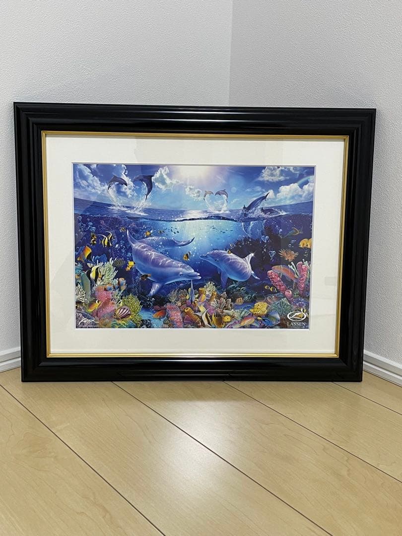 クリスチャン•リース•ラッセンの絵画（レプリカ）