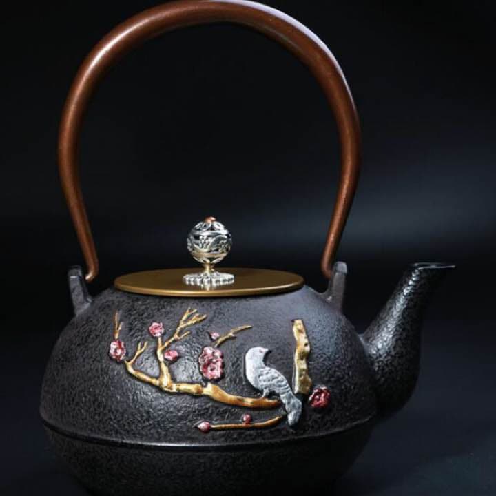 鉄器 急須 伝統工芸 手作り 鉄分補給 鉄瓶　SY-001