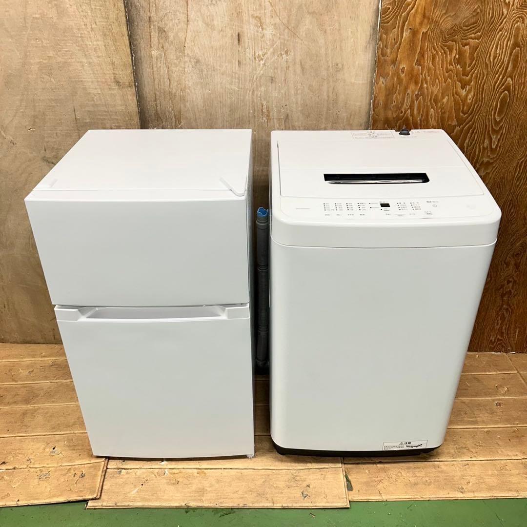 507 2023年製　冷蔵庫　洗濯機　2点セット　小型　一人暮らし　ホワイト