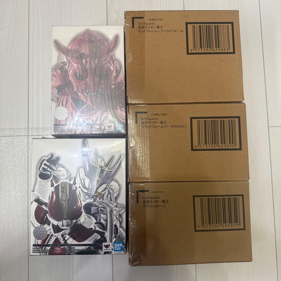 （真骨彫製法） 仮面ライダー電王 ソードフォーム／ガンフォーム　他5体セット