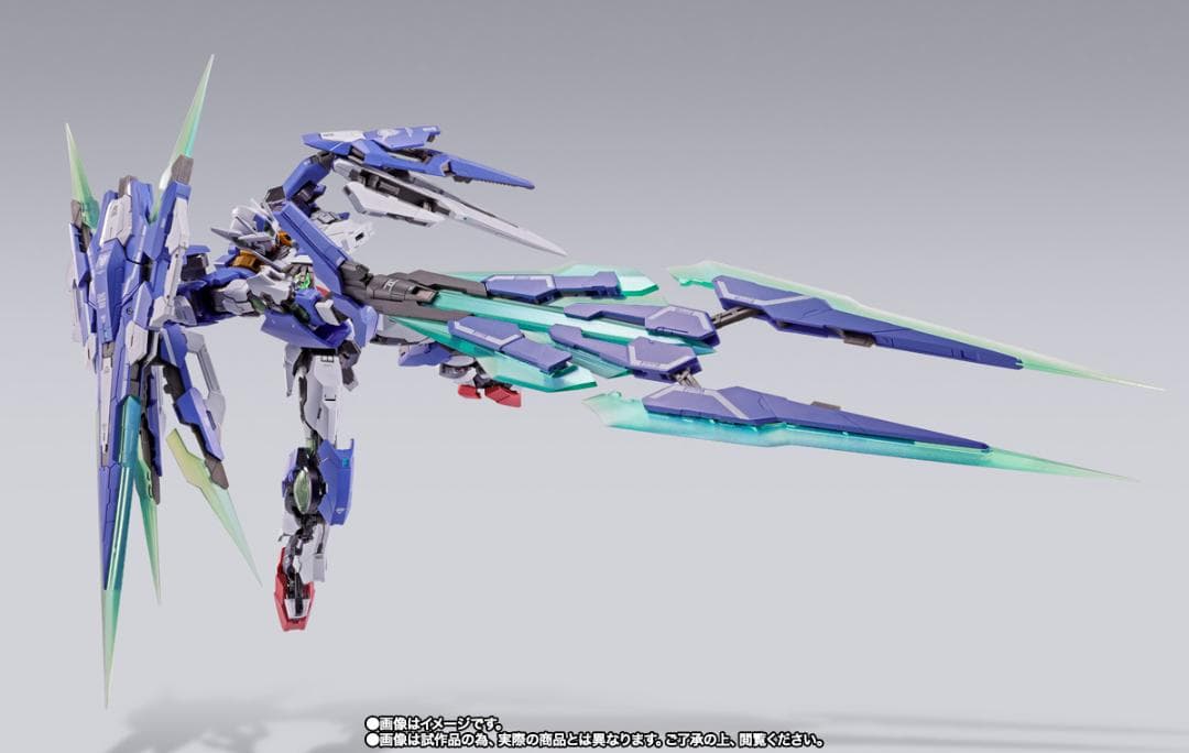 未開封品　L BUILD ダブルオークアンタ フルセイバー