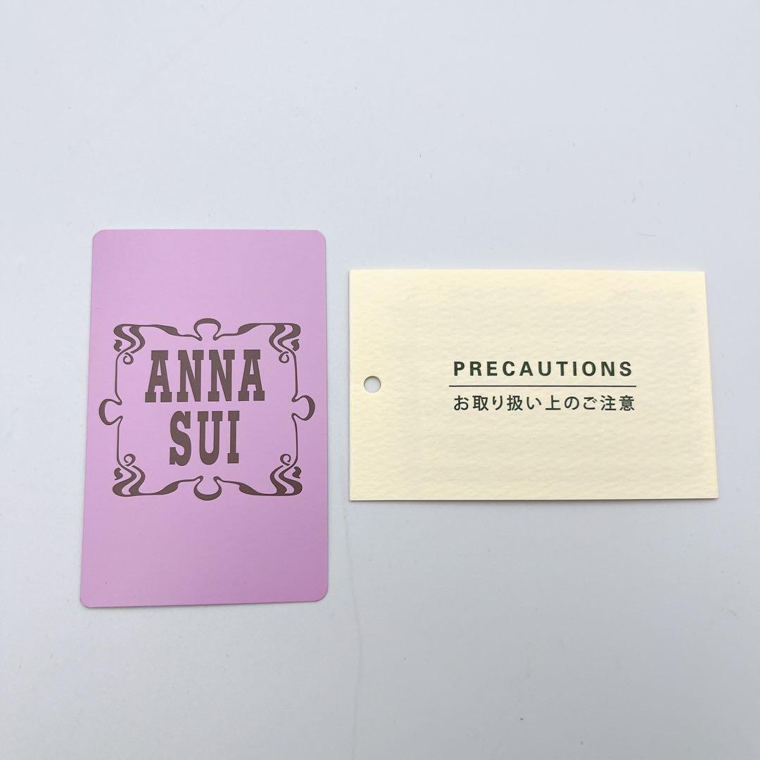 極美品✨ANNA SUI アナスイ 財布 二つ折り財布 ブラック/ゴールド